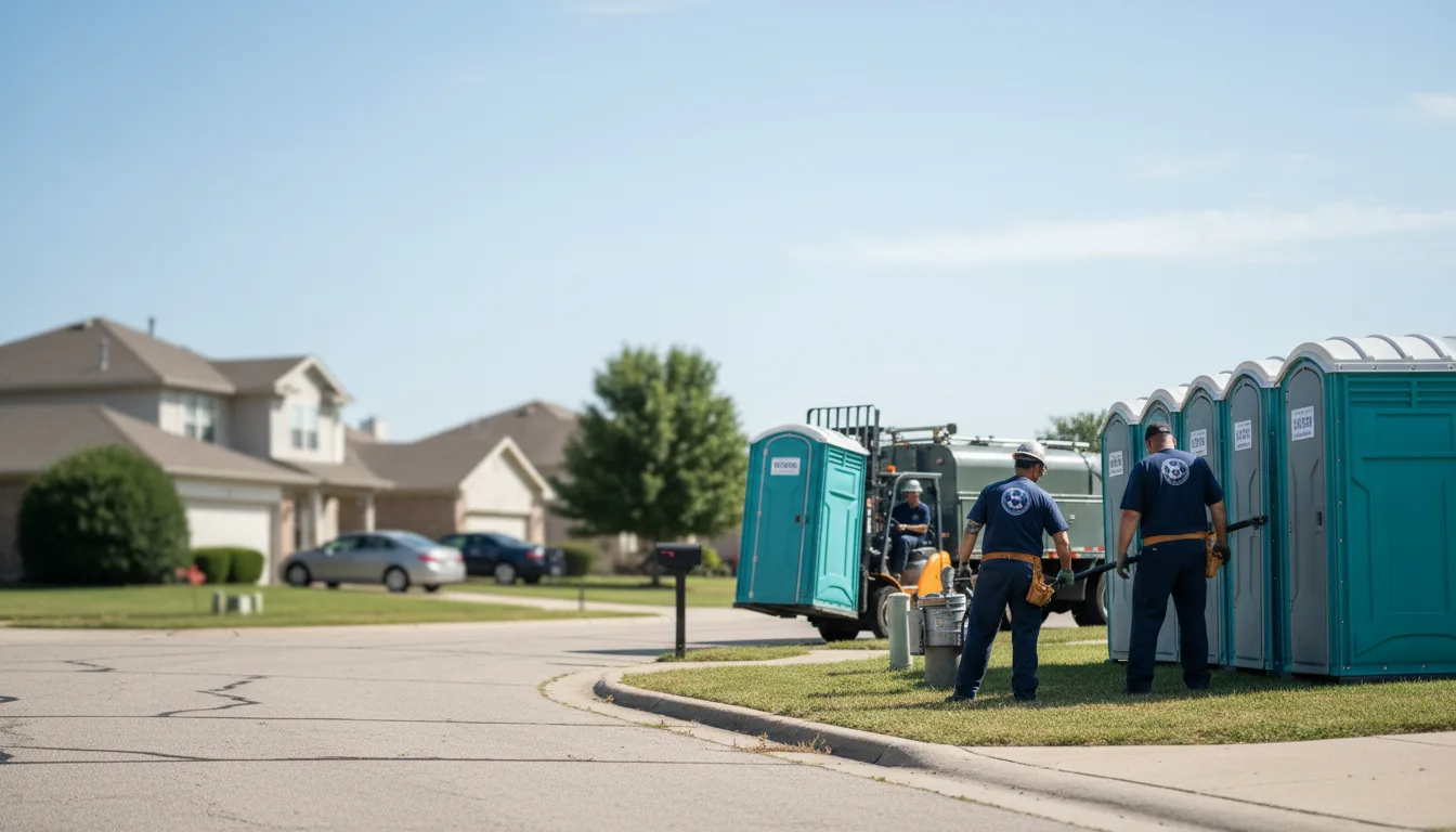 Porta Potty Rental in Racine, OH near me